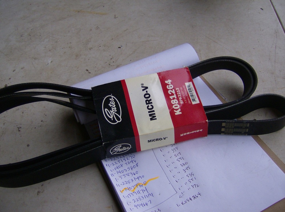 GATES K081264 SERPENTINE BELT