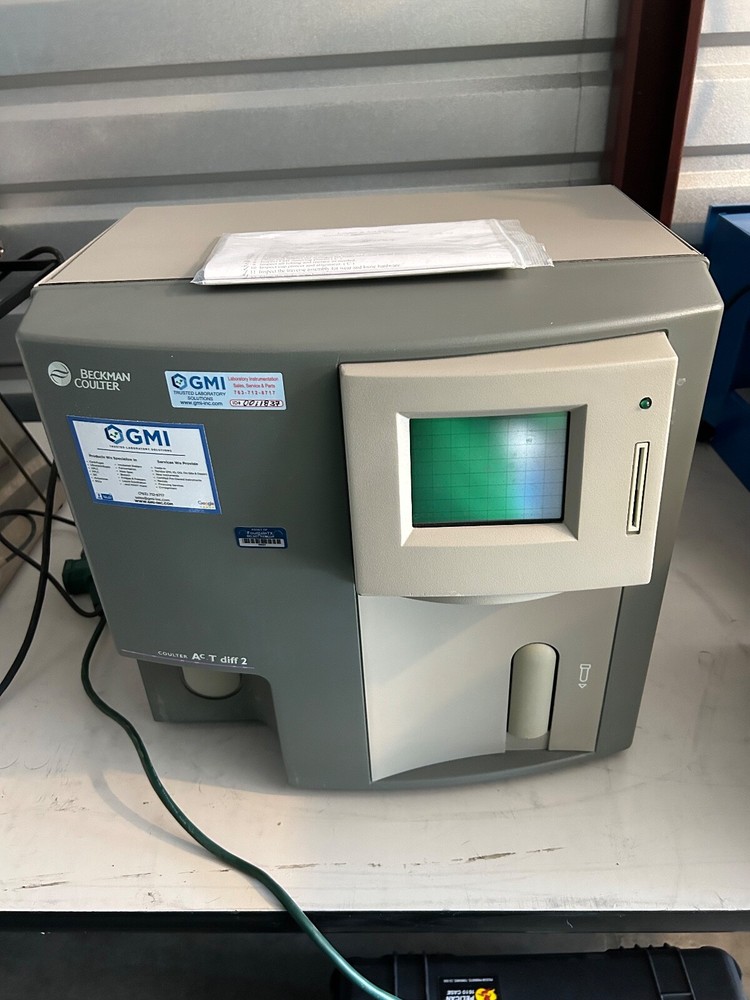 Beckman Coulter Ac-T diff2 Hematology Analyzer 6605500 AcT +Card diff 2 +WARRNTY