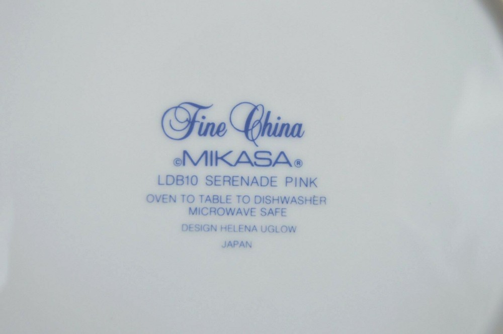 Mikasa - Serenade Pink Pattern - Dinner Plate