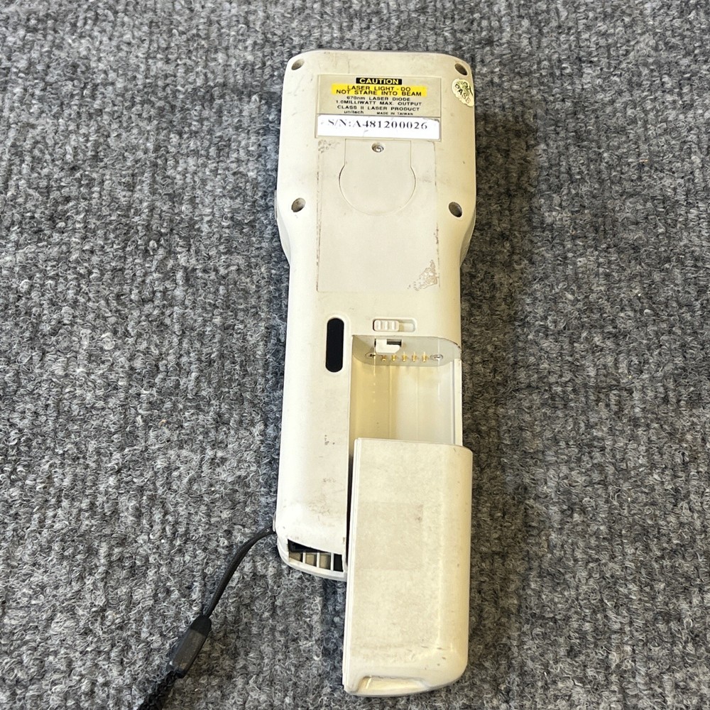 Unitech PT-600 Data Collection Termianal Scanner Dead Battey Used
