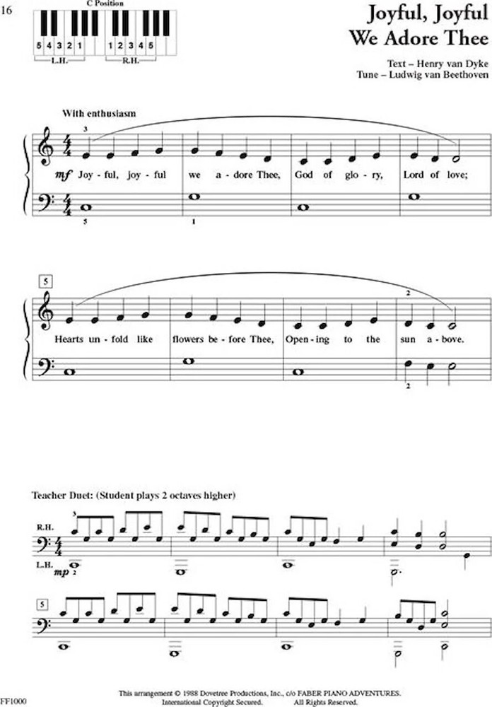 PlayTime Piano Hymns - Level 1
