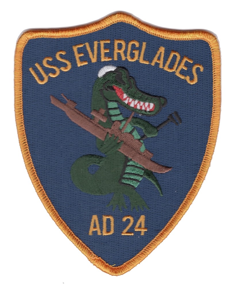 AD-24 USS Everglades Patch
