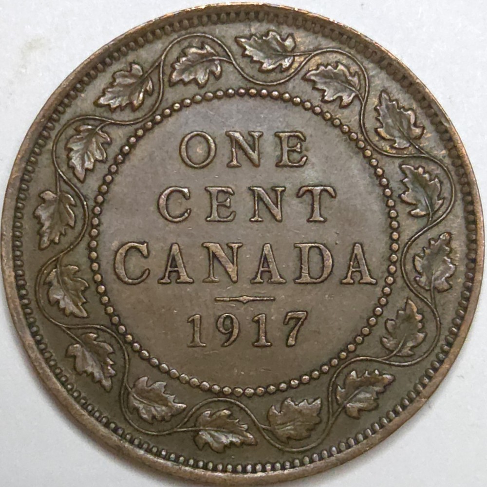1917 Canada Large One Cent (Lot#4)