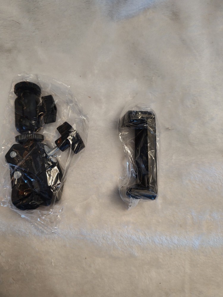 Adjustable Foldable Ball Head Clamp Mount for Smartphone Camera Plastic