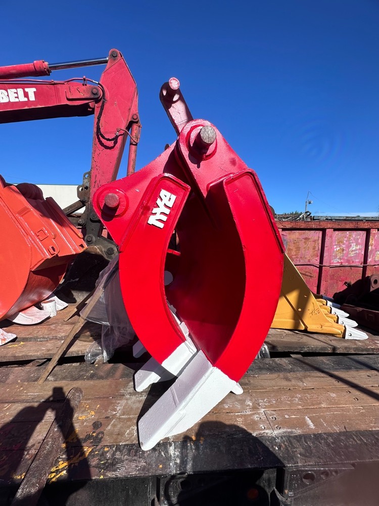 NYE Excavator Grapple Attachment, 3 over 4