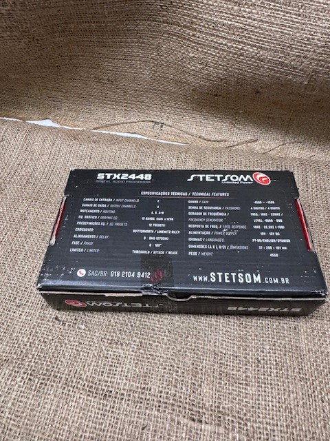 Stetsom STX 2448 DSP Digital Audio Processor Crossover 4 Channel -*New