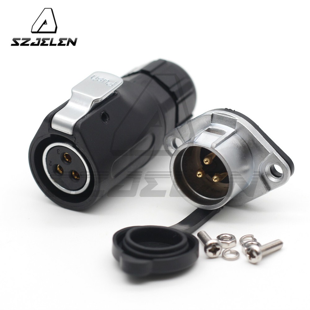 XHP20 3Pin Aviation Connector,Waterproof Plug Socket,LED Electrical Connector
