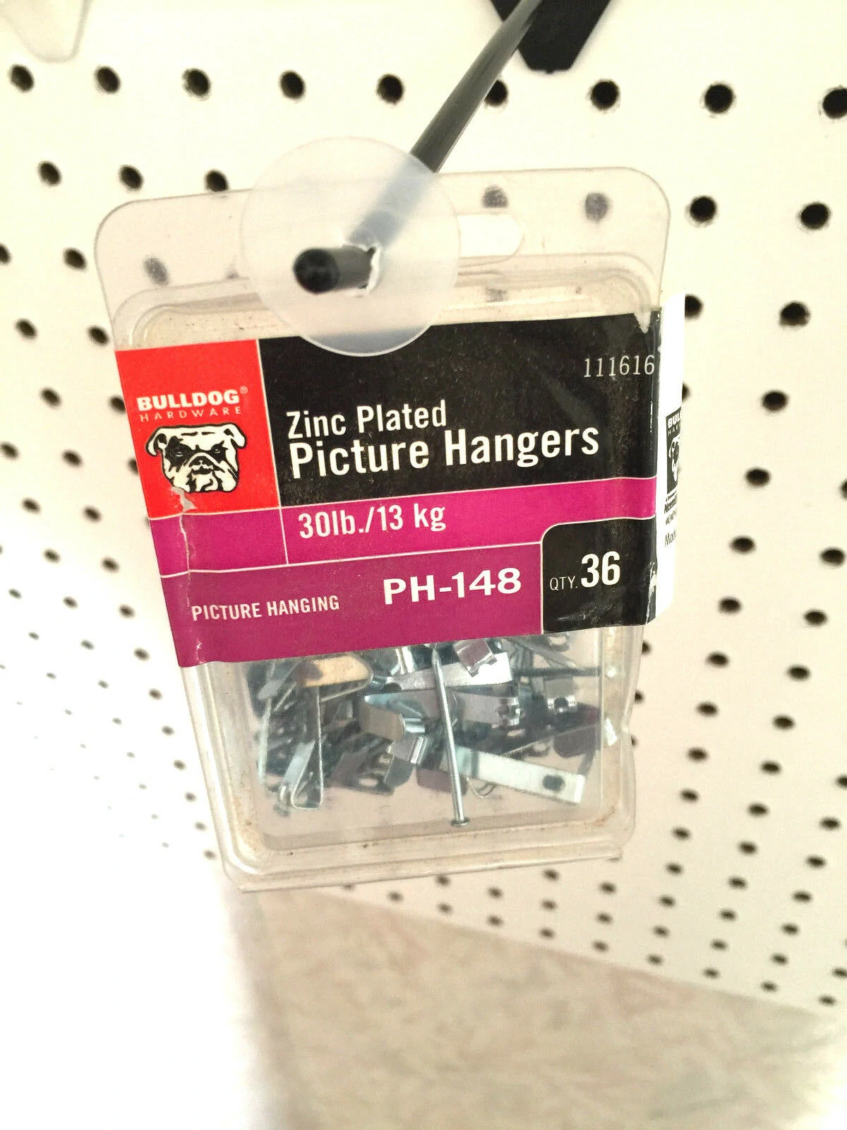 (100 Pack) Pegboard or Slatwall Peg Hook Product Stopper Retainer. 1" Nylon USA