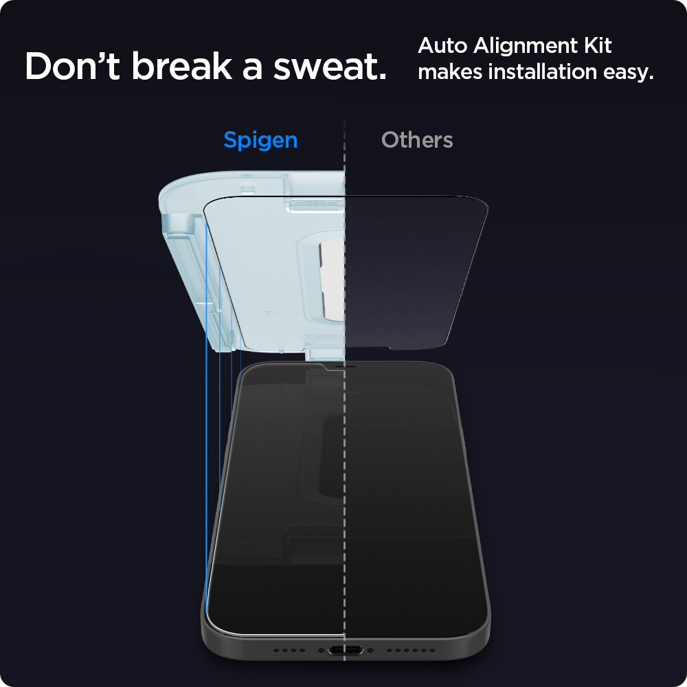 iPhone 12 Pro Max / Pro / 12 / Mini Screen Protector Spigen [GLAStR EZ FIT]