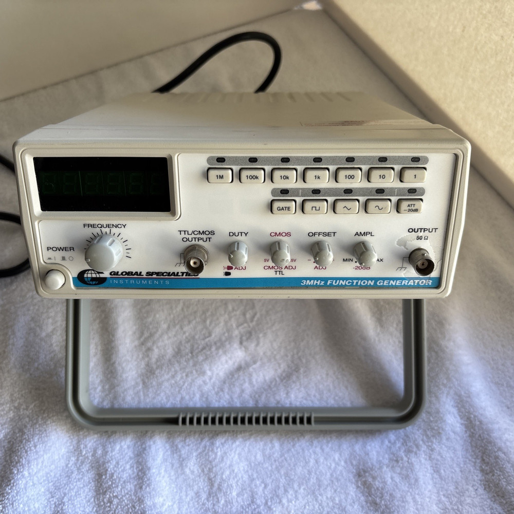 global specialties 3MHz Function Generator