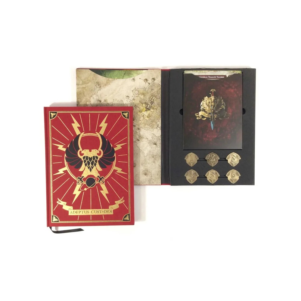 Warhammer GW Army Book Codex Adeptus Custodes Limited Edition NM