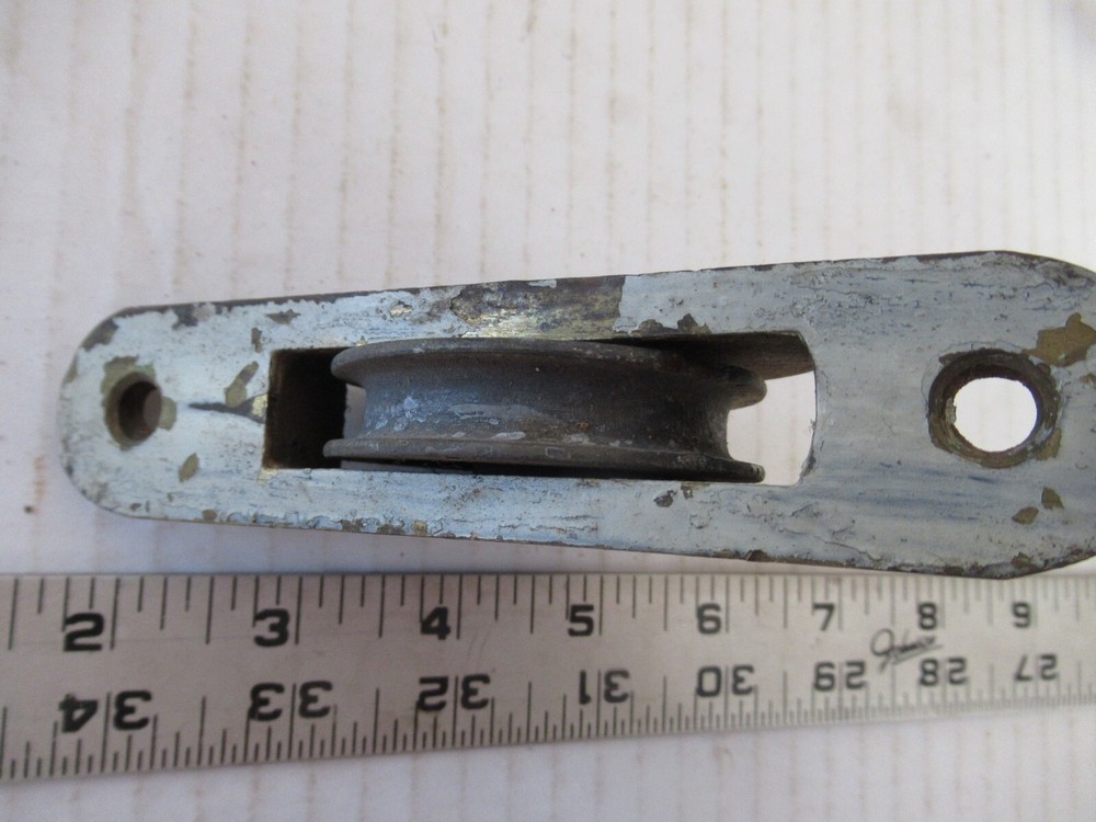 Window Roller/Pulley/Guide Unrestored as found Condition