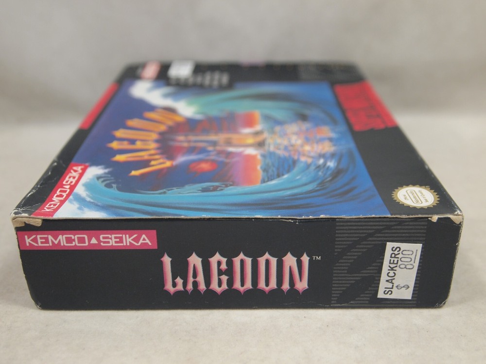 Lagoon (Super Nintendo | SNES) Authentic BOX ONLY