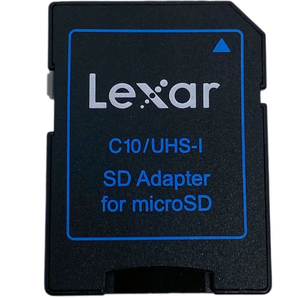 Lexar Micro SD Memory Card Adapter – C10 UHS-I for SDHC & SDXC