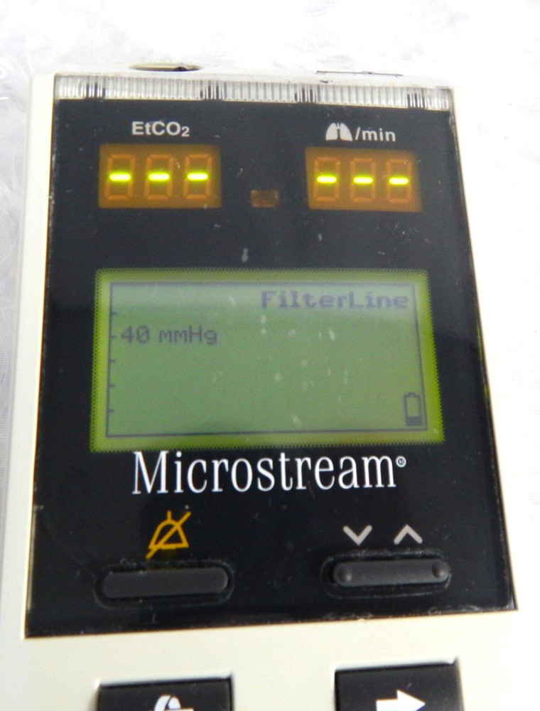 ORIDION MICROCAP HANDHELD CAPNOGRAPH S/N 850