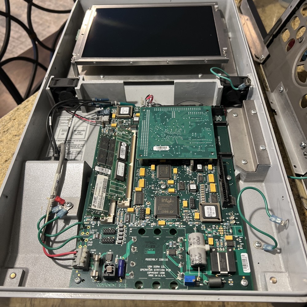 🔥Van Dorn Pathfinder 5000 Operator Station, Missing Keyboard, Free Ship🇺🇸