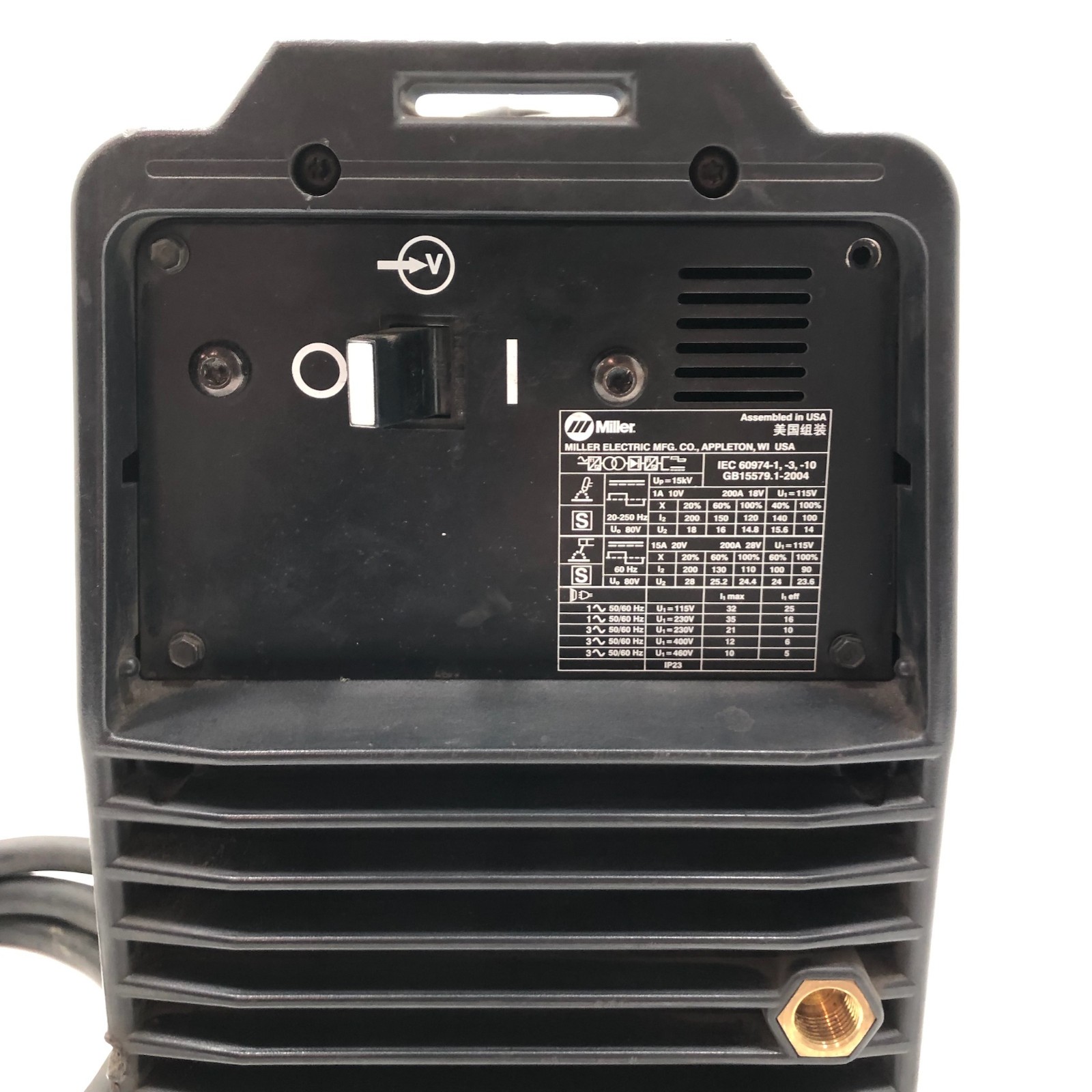 Miller Dynasty 200 SD AC/DC TIG & Stick Welder Welding Machine Only 907099