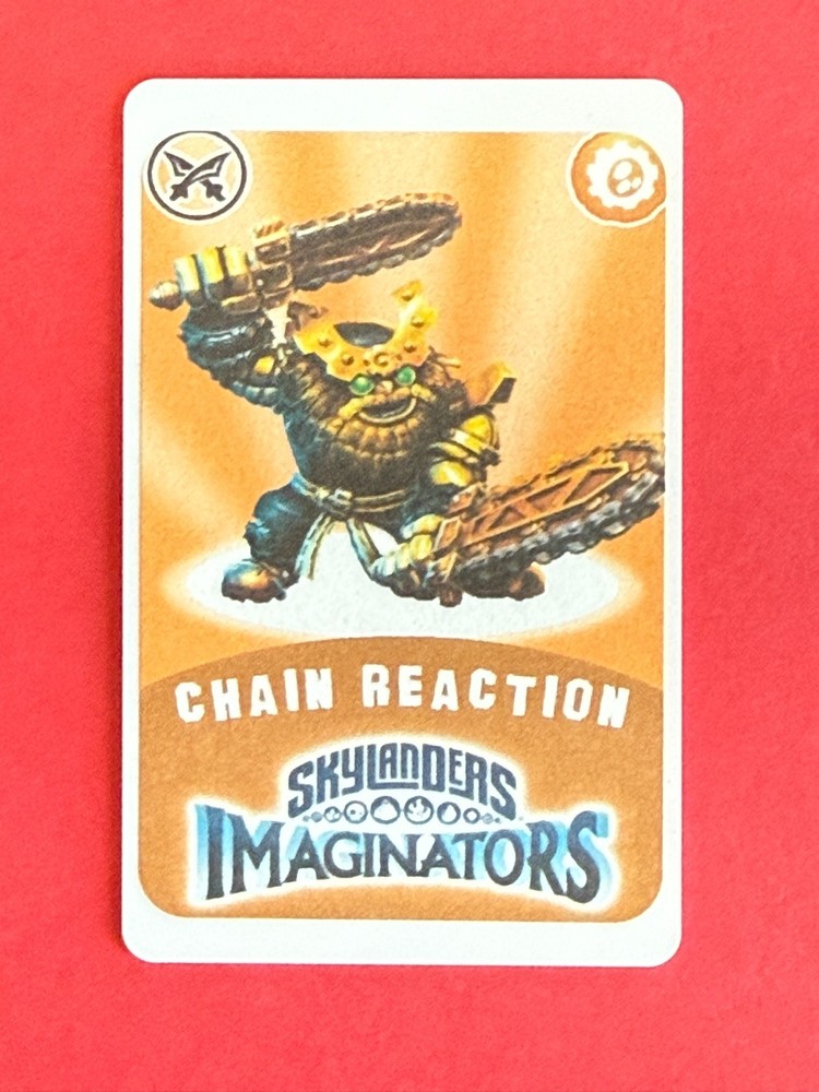 Skylanders Imaginators Chain Reaction NFC Card