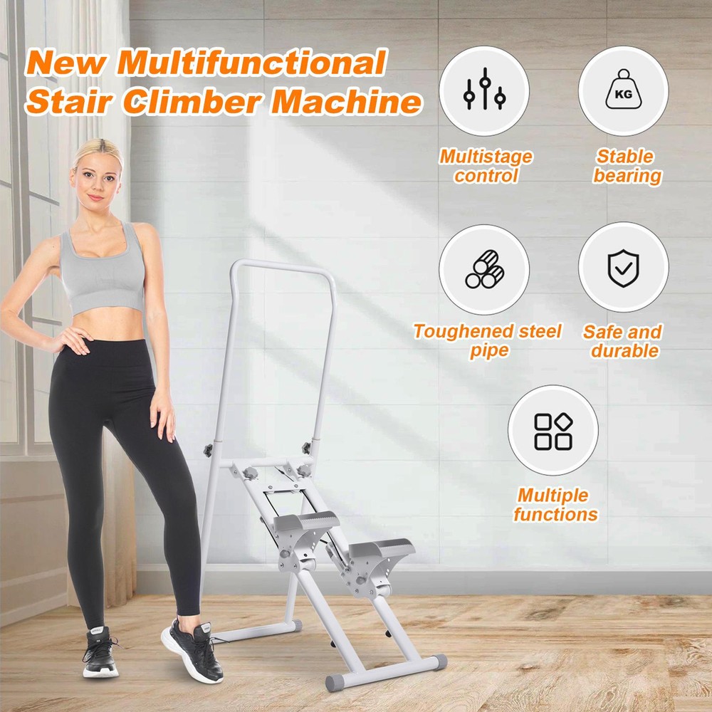 NEW Version Vertical Climber Stair Stepper Machine For Home Gym Exercise