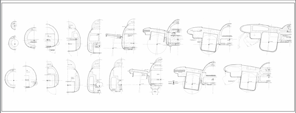 F-14 Tomcat Digital pdf plans 80 inches.