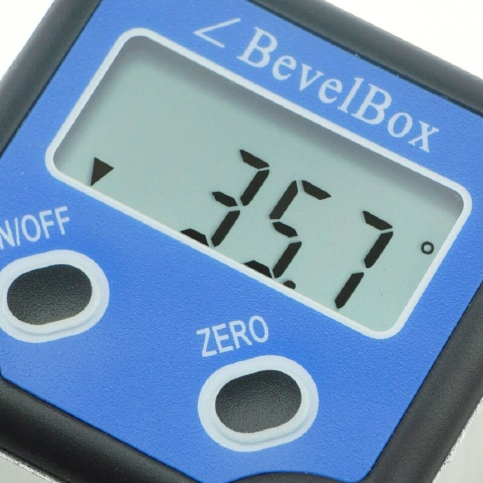 Digital Bevel Box Inclinometer Protractor 360° Angle Finder IP54