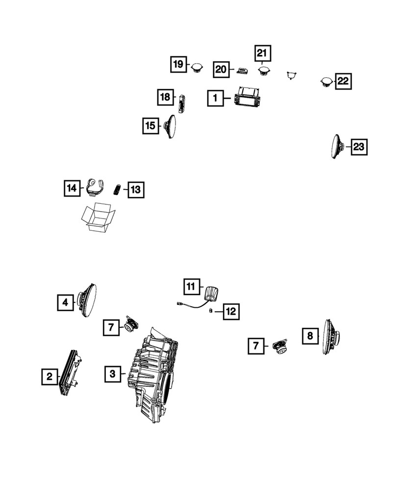 Genuine Mopar Telematics Module 68377904AA