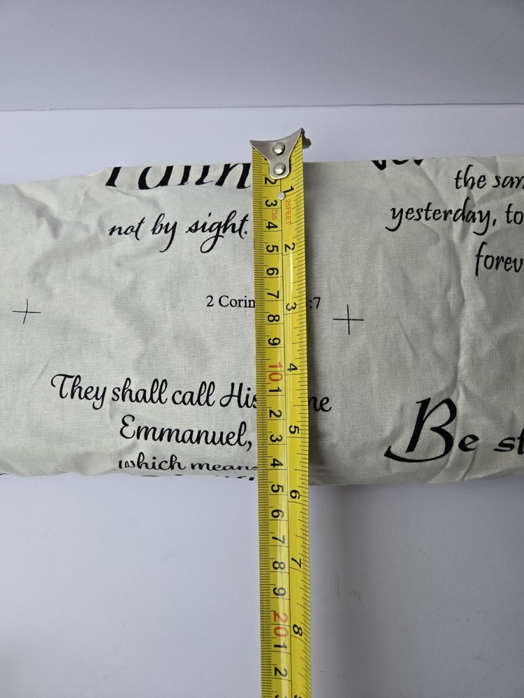 UNIQUE Scripture Religious Print Warmable Neck Wrap