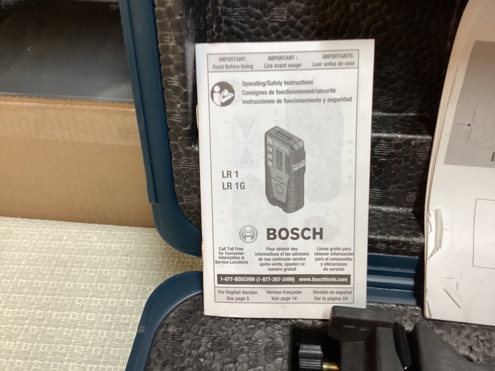 Bosch Horizontal an Vertical Rotating Self Leveling Laser Level