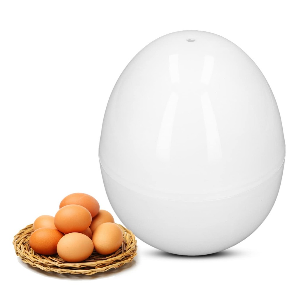 Microwave Egg Cooker for 4 Eggs,Hard Boiled Egg Cooker Compact Microwave Safe...