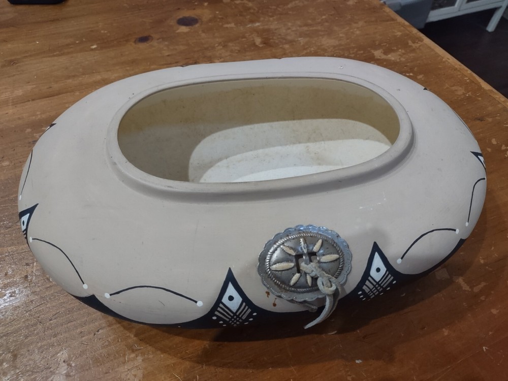 Native American Pottery Signed
