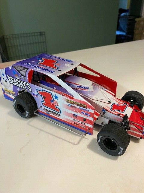 1RC EDM WRAP SALVAS MUDBOSS 1X18 SCALE alan johnson 2003 THEME WRAP KIT