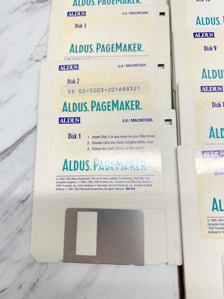ALDUS PageMaker 5.0 Macintosh Includes S#