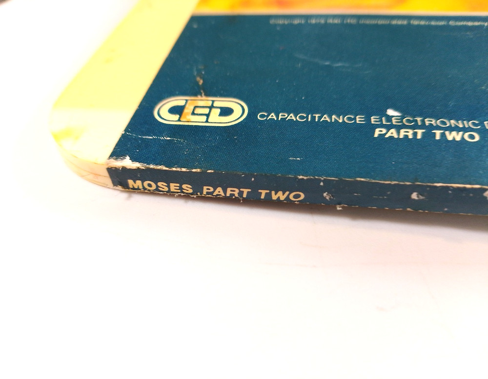 Vintage 20th Century Fox Moses Capacitance disk system untested