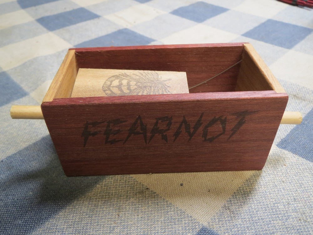 Fearnot Push Button Wooden Turkey Call