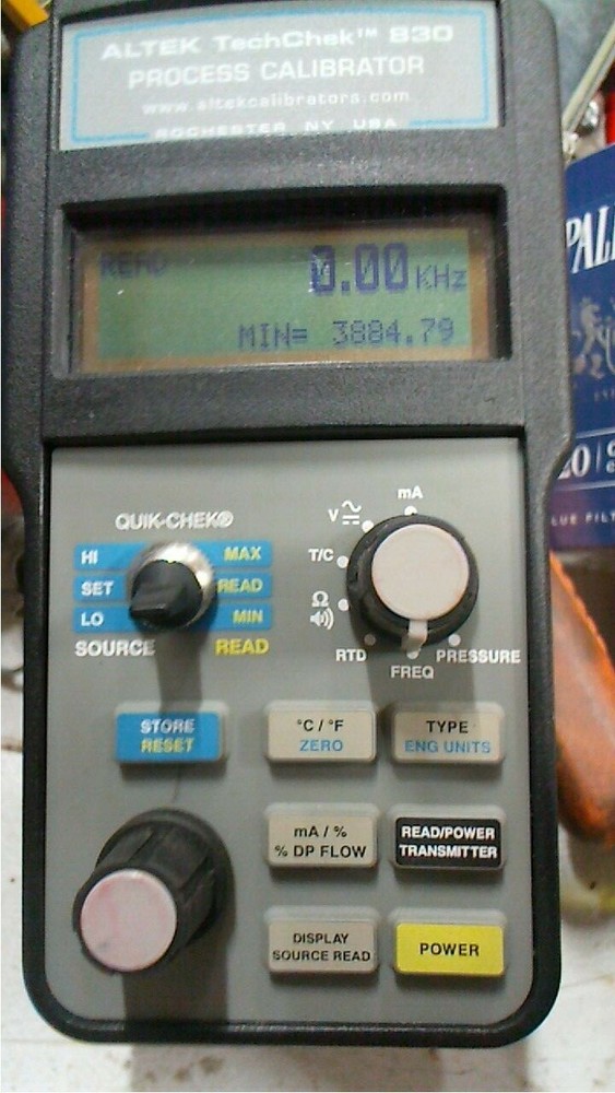 Altek TechChek 830 MultiFunction Process Calibrator FREE SHIPPING UNIT 1