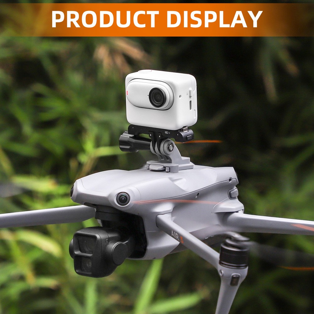 For DJI Air 3 Drone Accessories Action Camera Adapter Mount Connection Bracket
