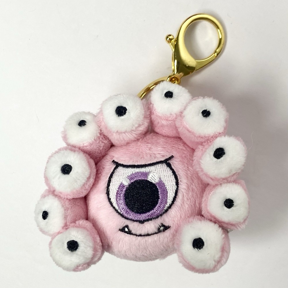 D&D Dice Plush Phandelver and Below & Beholder Plush Charm