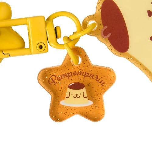 Sanrio iPhone Smartphone Mascot Key Ring Hanger with Strap Pompompurin