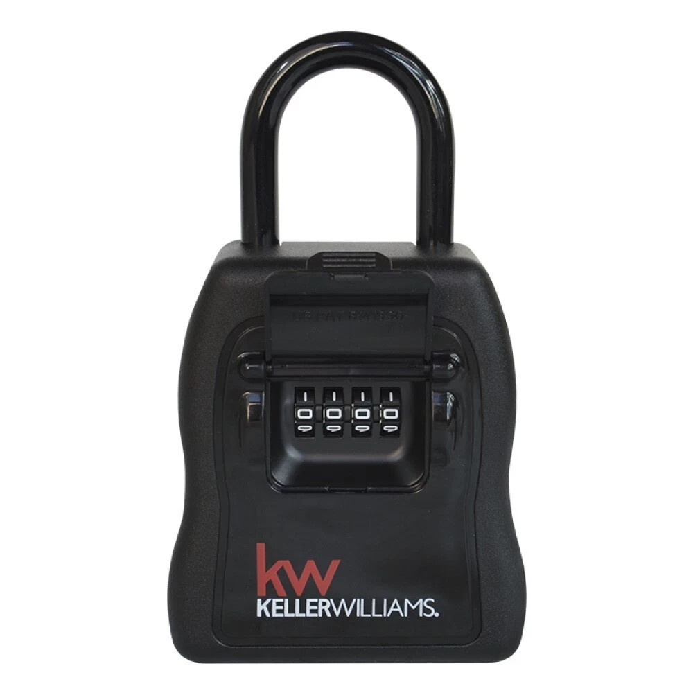 Keller Williams Branded Key Lockbox Set Your Own 4-Digit Numeric Combination
