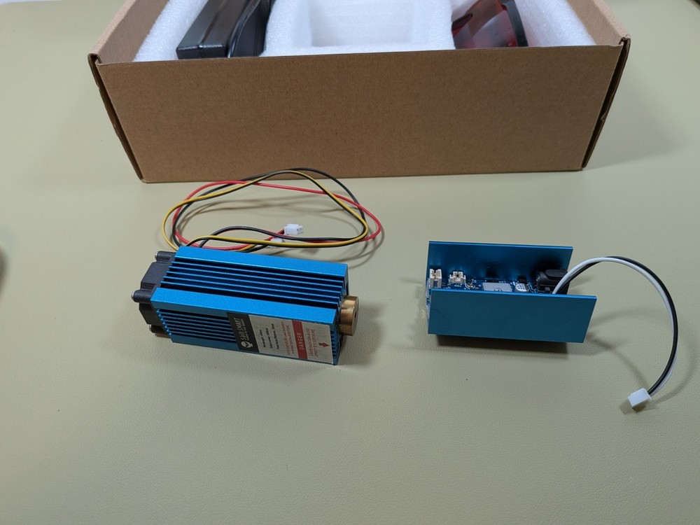 Sain Smart Genmitsu 5.5W Fixed Focus Laser Module Kit Blue-Violet Light for CNC