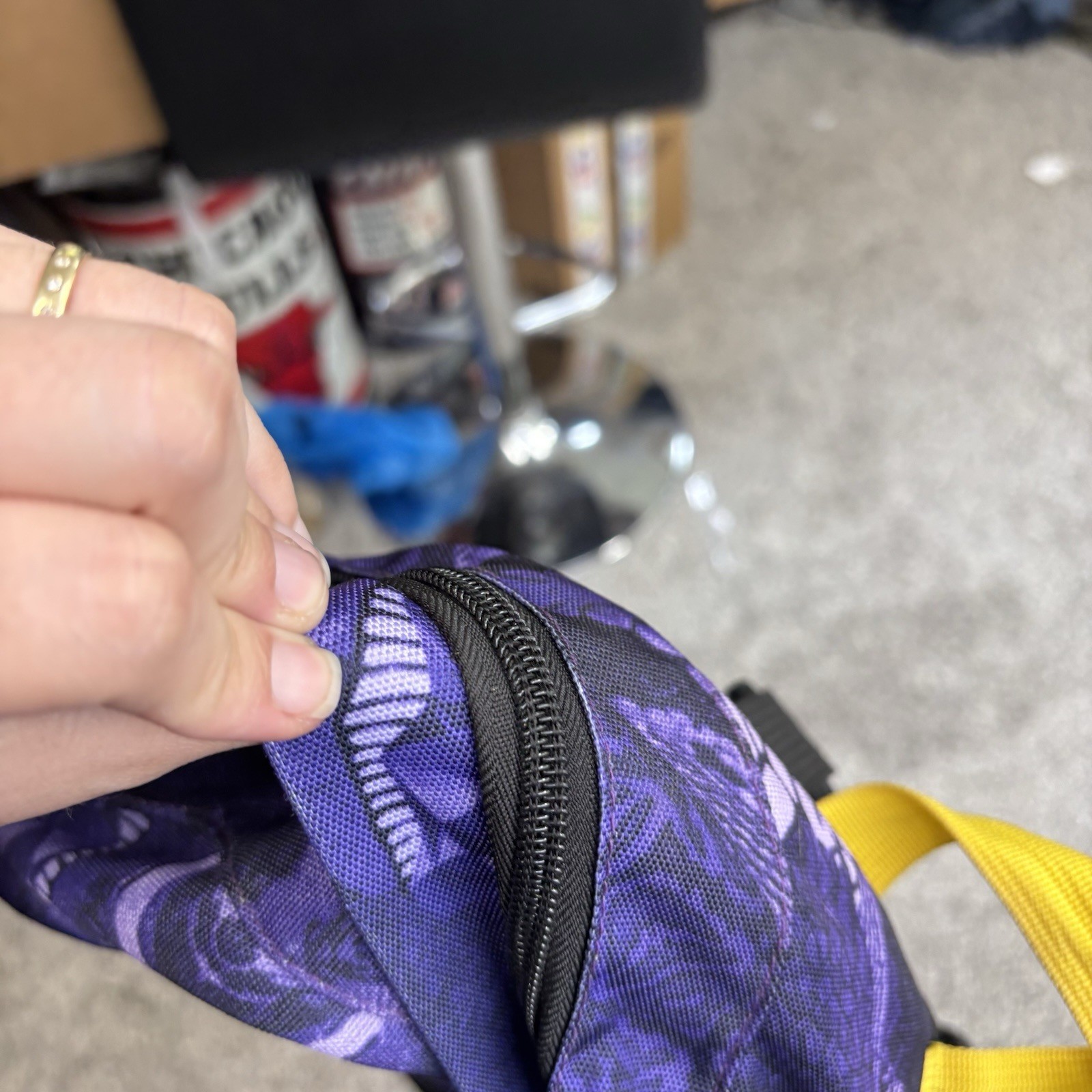 Kobe Bryant Limited Nike Black Mamba Lakers Purple Backpack Bag Rare Lakers