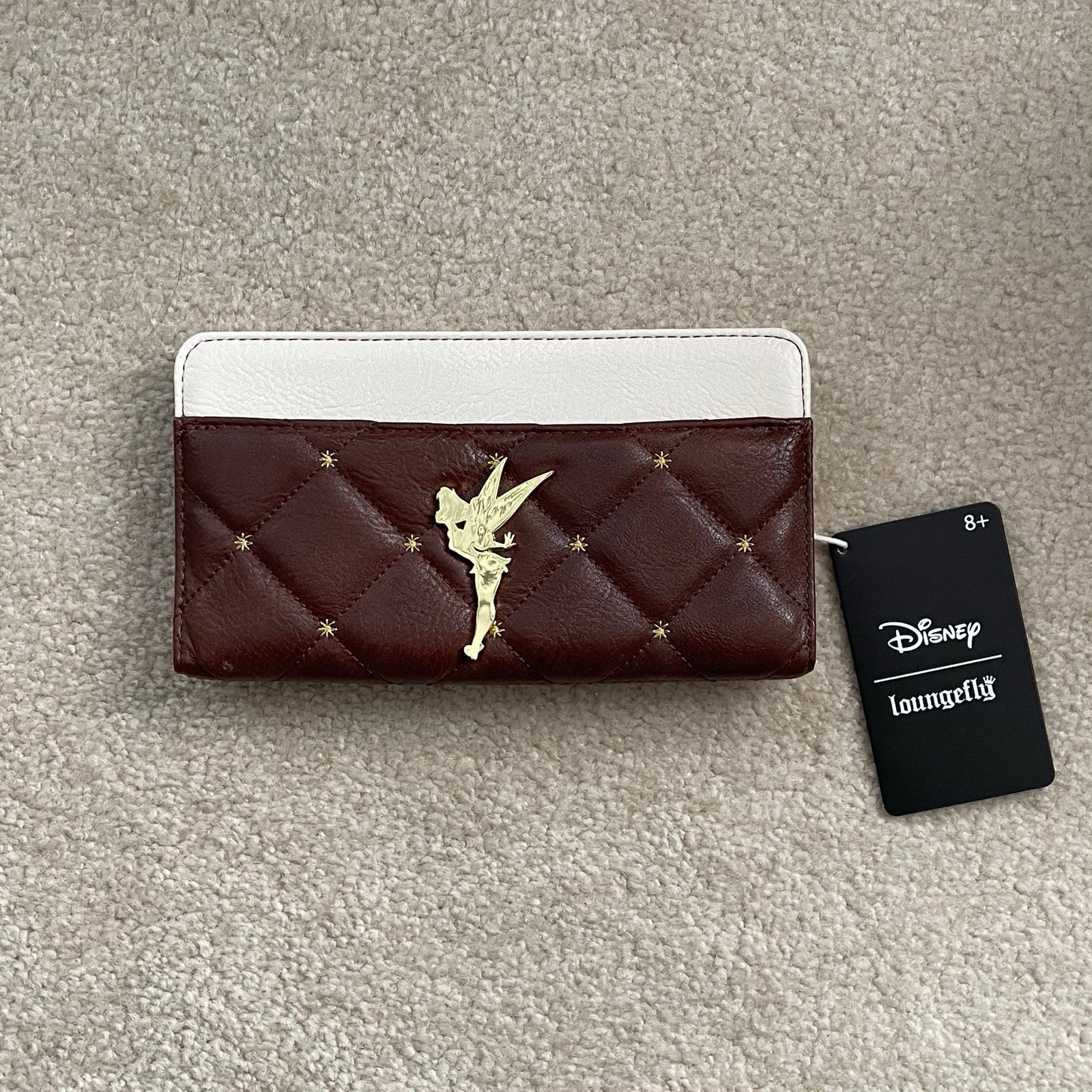 Loungefly Disney Peter Pan Tinker Bell Quilted Wallet