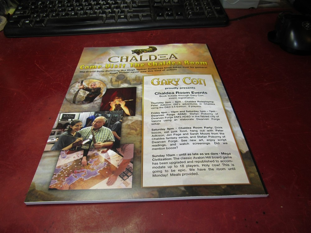 Gary Con VIII Events Guide: 2016