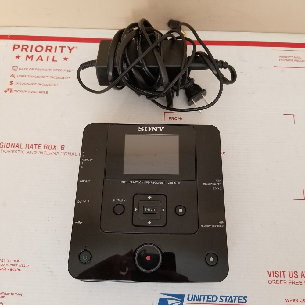 Sony VRD-MC6 Multi Function SDVD Recorder with Power Supply Cord