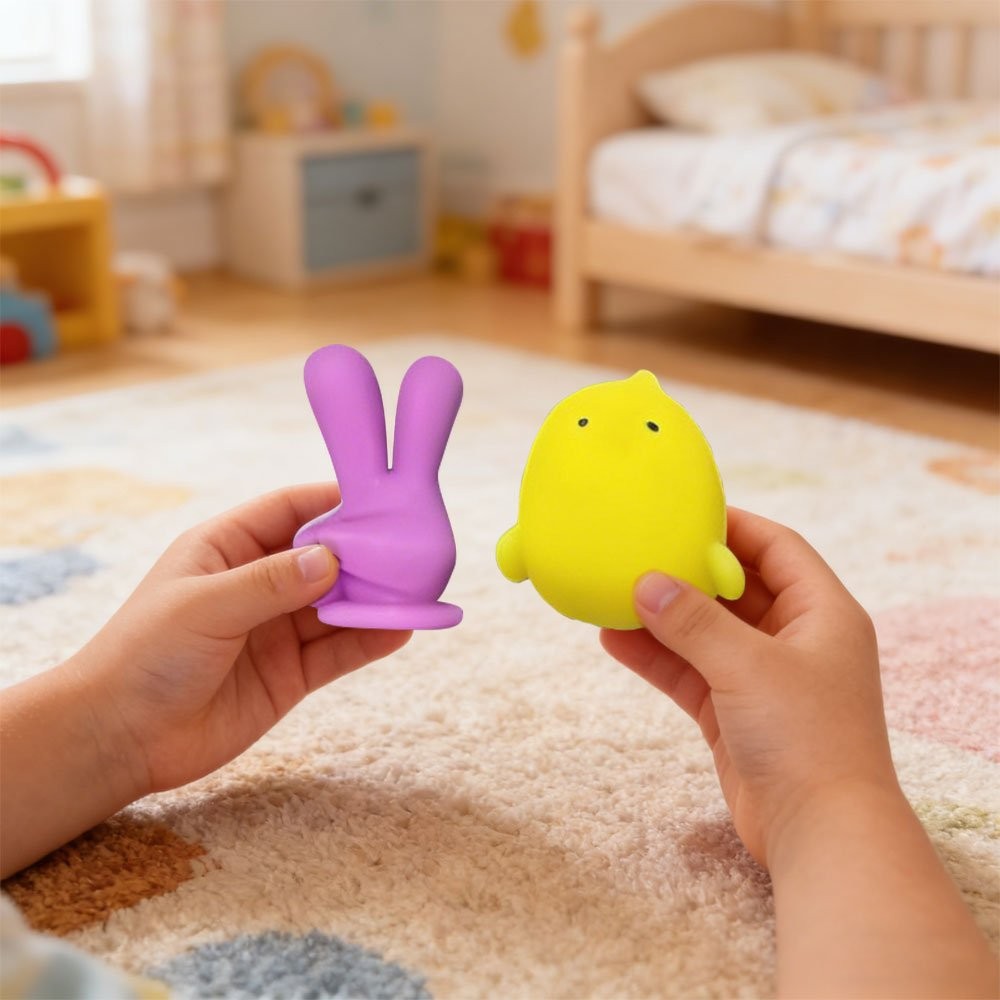 NeeDoh Easter Golden Egg Hunt Mystery (10 Squishy Surprises!) Toy Gift New