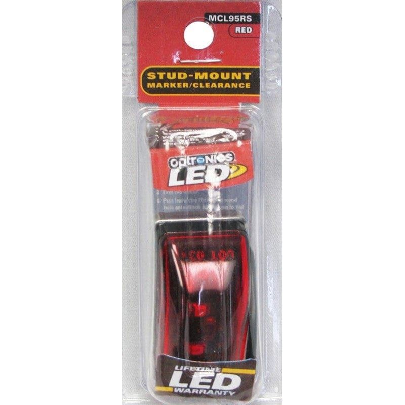 Optronics LED Red Sealed Stud Mount Side Marker #MCL95RS