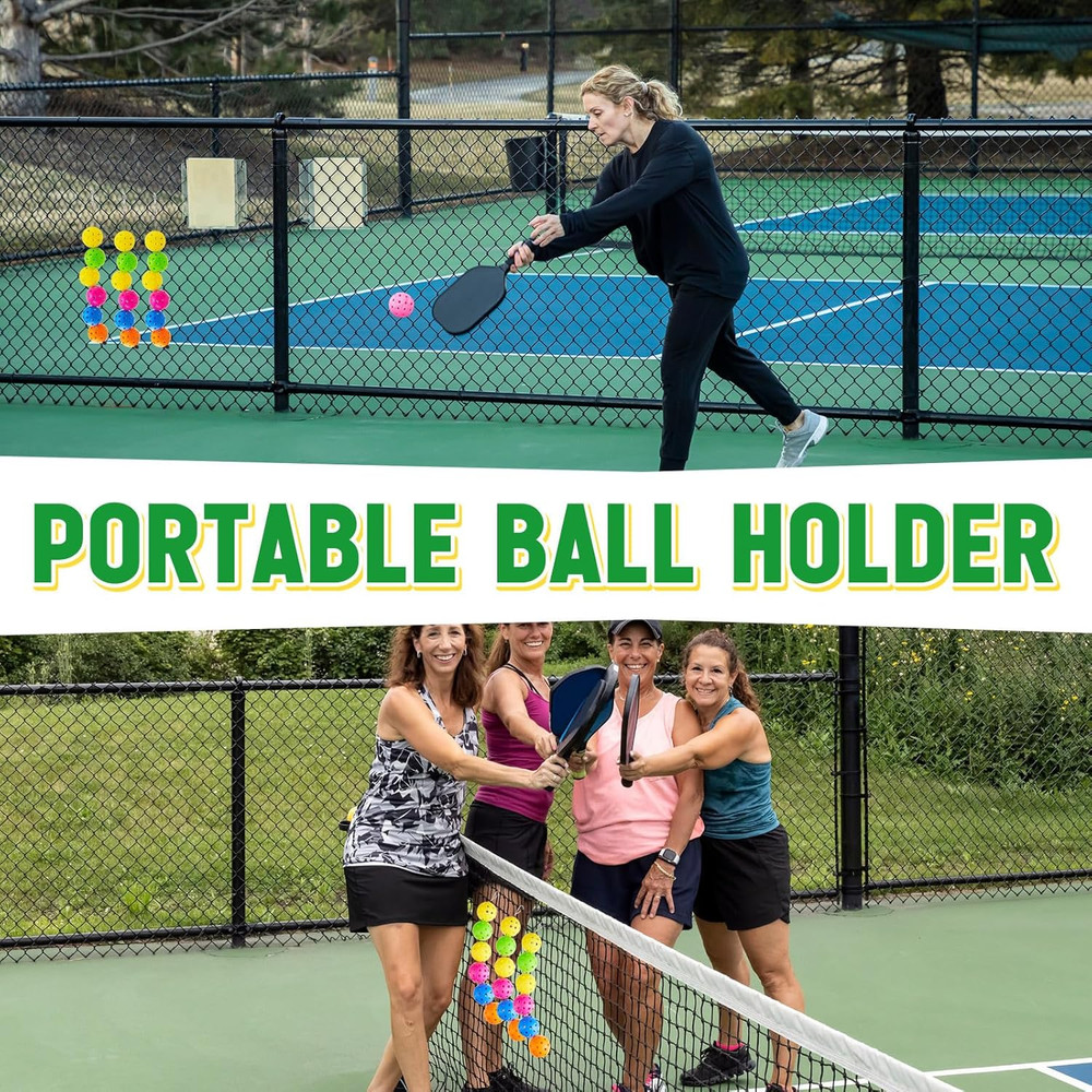 5 Pcs Ball String Holder Compatible with Pickleball Stringer Cable Chord for Sto