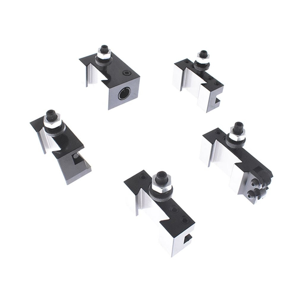 LABLT AXA 250-100 Piston Type Quick Change Tool Post Holder Swing Dia 12" 6Pcs