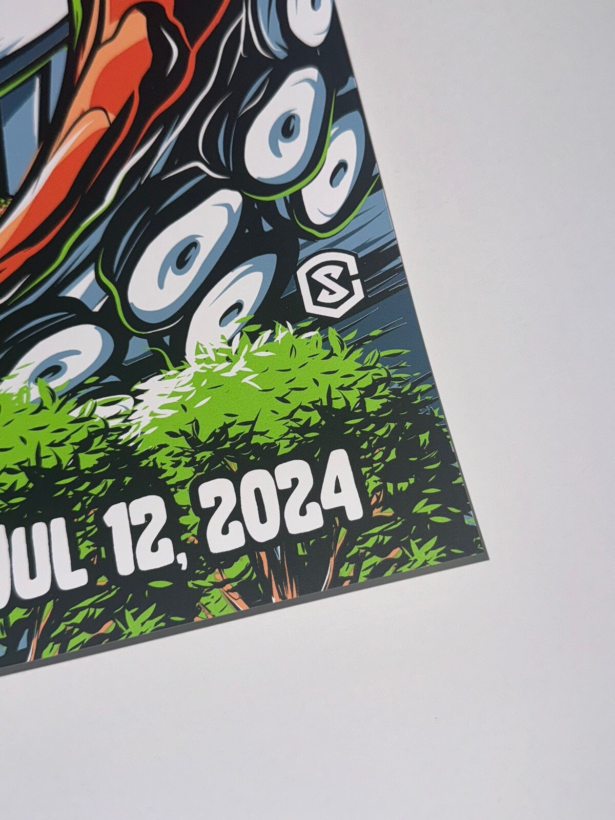 Dirty Heads Poster Holmdel NJ 2024 Official Silkscreen Low Run S/N Schuyler