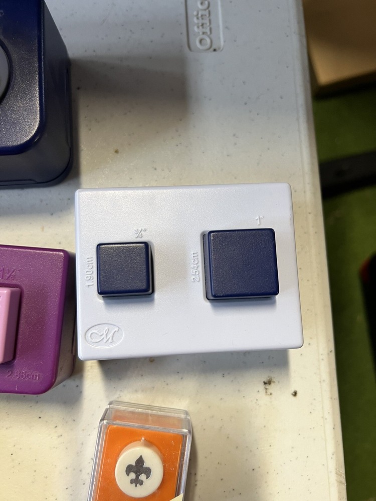 craft paper punch lot